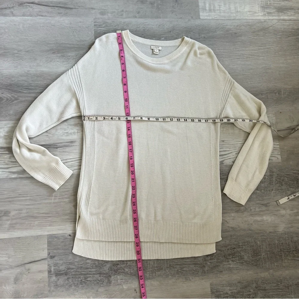 J.Crew split hem crewneck sweater